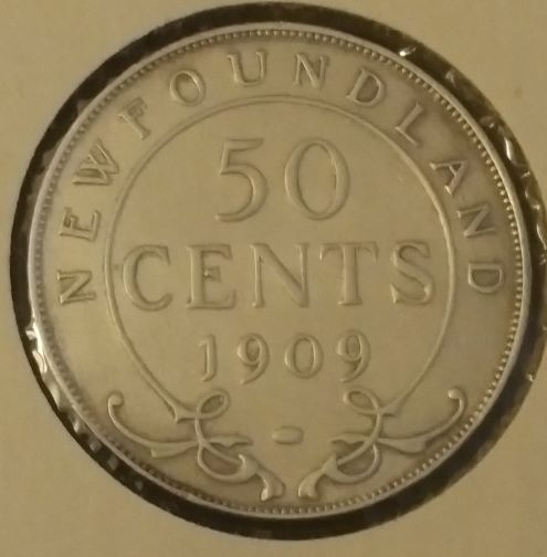 1909-Newfoundland-50-Cent-Piece